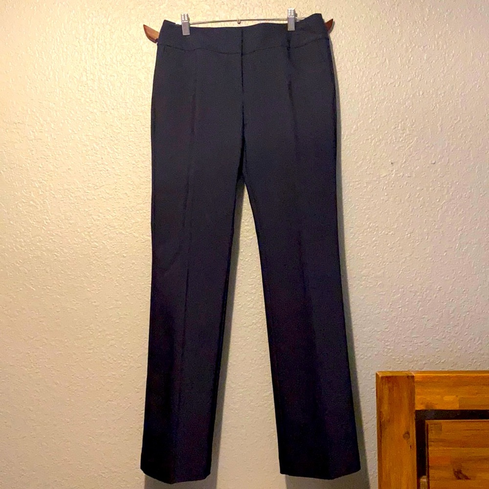 Ann Taylor Signature Navy Slacks like new Size 2